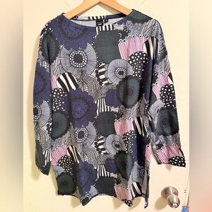 Uniqlo x Marimekko Mid Thigh Tunic Women's Top XS